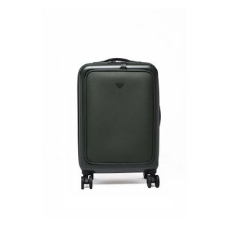 Emporio Armani Trolley Rigido - Heren - Handbagage koffer - Groen - ONE Size - Koffers