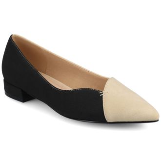 Journee Collection Women & apos;s Carmin Medium and Wide Width Dress Flats