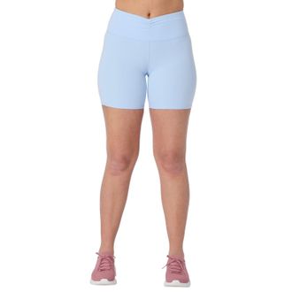 Skechers Goflex Slim 6 Fietsbroek Polyester Dames Zilveren Sportbroek