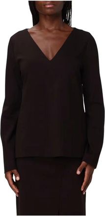 Liviana Conti Jassen - Dames - Longsleeves - Bruin - XL - Tops