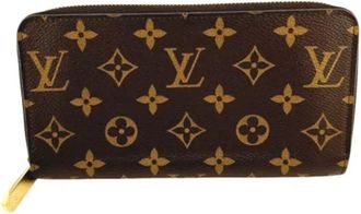 Louis Vuitton Pre-owned Canvas Portemonnee - Dames - Vintage Accessoires - Bruin - ONE Size - Vintage