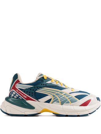 Puma Velophasis Ocean Tropic/Adriatic/Yellow sneakers - Green