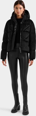 Rudsak Stefanie Womens Velvet Down Puffer