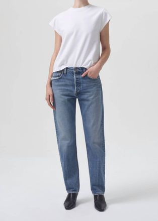 A Gold E Parker Long Jean In Invention