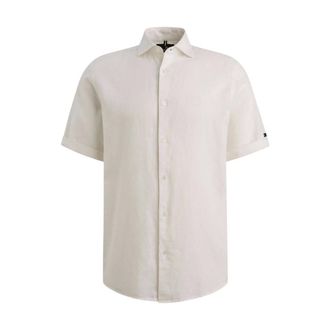 Vanguard Heren, Overhemden, Beige, Maat: 3XL Linnen