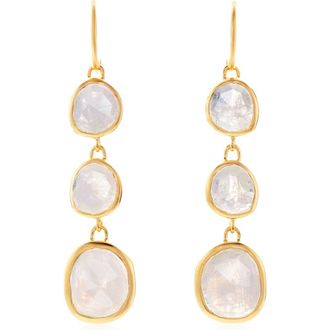 Monica Vinader Siren Cocktail Drop Earrings in 18K Gold Vermeil at Nordstrom Rack