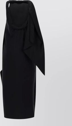 Loulou Studio draped midi dress one shoulder design