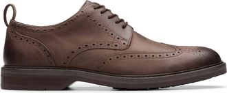 Clarks Aldwin Limit in Brown Leather