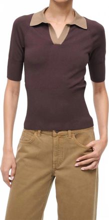 Staud Gene Top In Earth Taupe