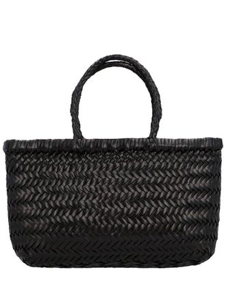 Dragon Diffusion Mini Flat Gora Leather Shoulder Bag