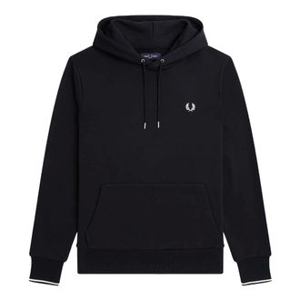 Fred Perry Hoodies, male, Blue, L, Sweatshirt Fp Tipped Hooded Sweatshirt
