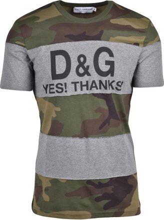 Dolce & Gabbana T-shirts - Heren - T-shirts - Veelkleurig - S - Katoen - Tops