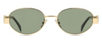 Celine CL40235U 30N Womens Sunglasses Gold Size 54
