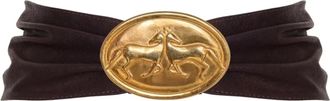 Juan de Dios Galope Leather Belt In Brown Horse