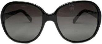 Prada Pre-owned Vintage Zonnebril - Dames - Vintage Accessoires - Zwart - ONE Size - Vintage
