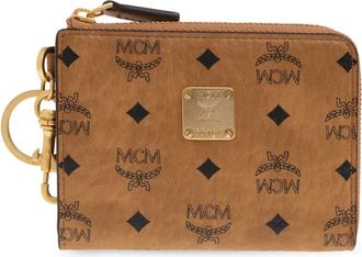 MCM Logo Wallet - female - MCM - Wallets & Cardholders - Brown - ONE SIZE - Accessories