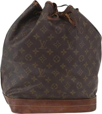 Louis Vuitton Pre-owned Bucket Bags, female, Brown, Size: ONE SIZE Pre-owned Bucket Bag