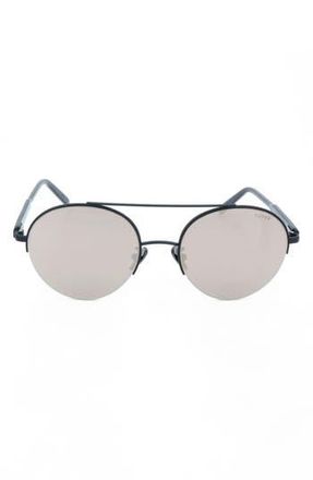 Retro Superfuture 56mm Aviator Sunglasses in Black at Nordstrom Rack