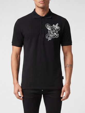 Philipp Plein Polo Uomo colore Nero