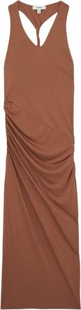 Reiss Aaliyah Side Ruched Jersey Dress