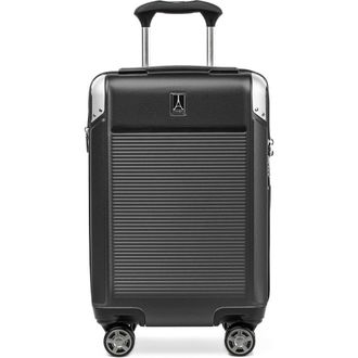 Travelpro Platinum Elite Hardside Expandable Compact Carry-On 20-Inch Spinner in Shadow Black at Nordstrom
