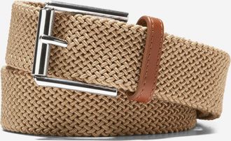 Cole Haan 35MM Tubular Stretch Cord Belt Size 32