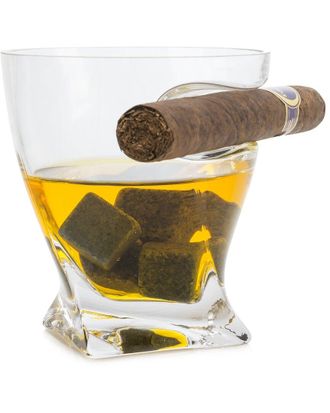 Alice Pazkus Set Of 2 Whisky & Cigar Glass
