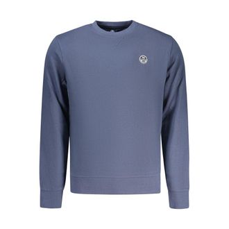 North Sails Blauwe Katoenen Heren Sweatshirt