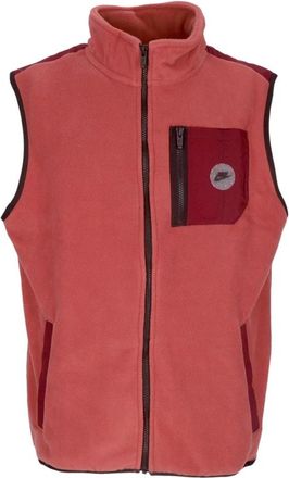 Nike Mouwloos Utility Vest Canyon Rust - Heren - Bodywarmers - Bruin - S - Polyester - Fitness