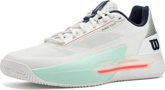 Wilson Rush Tour 5 Mens Cross Training Shoes White/Bay/Fiery Coral : 11.5 D - Medium, Textile