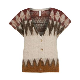 Beaumont Amsterdam Embrun Vest - Dames - Truien - Veelkleurig - Maat: M Zijde