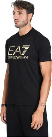 Emporio Armani Emporio Armani Ea7, Hombre, Camisetas, Negro, Talla: XL