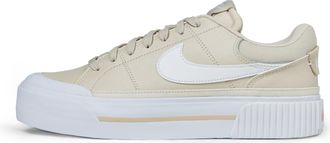 Nike Nike Womens Court Legacy Lift Shoes Sneaker, Light Orewood Brown/White/Phantom, 10 UK