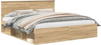 vidaXL Estructura De Cama Sonoma 180 X 200 Cm Madera De Ingenier&iacute;a Vidaxl