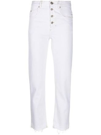 Isabel Marant Belden straight-leg jeans - White