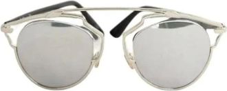 Dior Pre-owned Accessories, female, Gray, Size: ONE SIZE Pre-owned Sunglasses