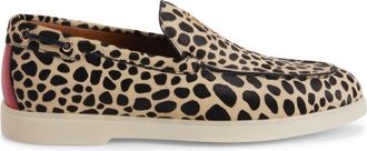 Giuseppe Zanotti The Maui leopard-print loafers - men - Suede/Rubber/Leather - 40 - Neutrals