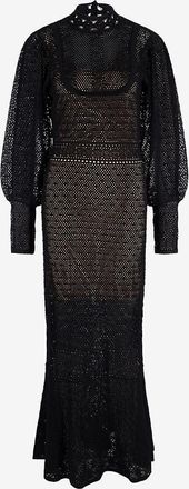 Twinset Langes Kleid aus Netzstoff