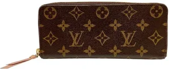 Louis Vuitton Monogram Pink Monogram Long Wallet (Bi-Fold) (Pre-Owned)