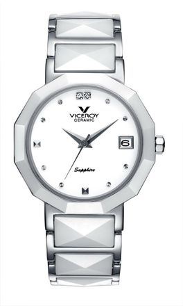 Viceroy Womens White Watch Ceramic - One Size