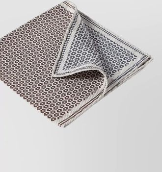 Brunello Cucinelli silk printed pocket square