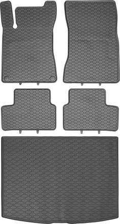 OEM Juego De Alfombrillas De Goma Para Coche Y Alfombrilla Para Maletero Para Mercedes Clase B W247 Suv A Partir De Diciembre De 2019