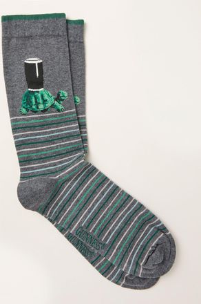 Fat Face FatFace Charcoal Grey Guinness Socks