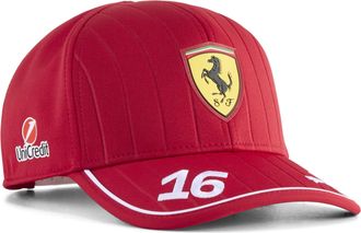 Puma Cappellino da baseball Leclerc Scuderia Ferrari HP, Accessori, Rosso, OSFA