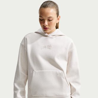 Nike Womens Caitlin Standard Issue Dri-FIT Pullover Basketball Hoodie in Brown | IX3916-110