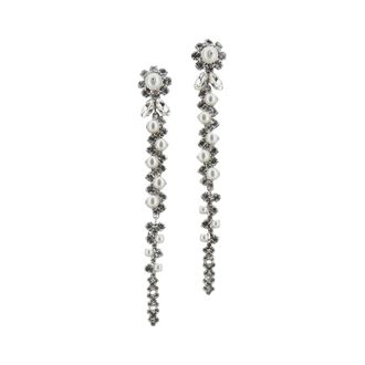 Simone Rocha Drip Oorbellen - Dames - Oorbellen - Grijs - ONE Size - Accessoires