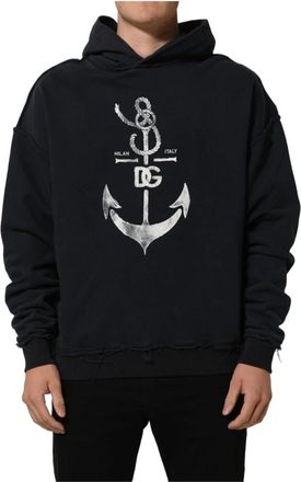 Dolce & Gabbana Uomo, Felpe, Nero, L, new