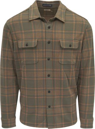 Faherty Camicia a quadri - Verde