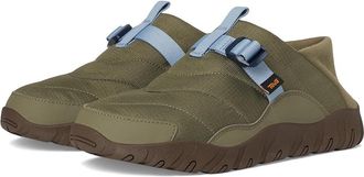 Teva Reember Camp Womens Moccasin Shoes Burnt Olive : 11 B - Medium, Synthetic