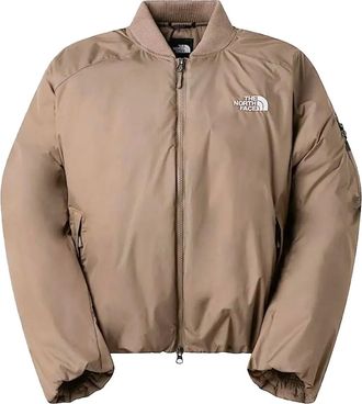 The North Face Bomber con logo - Marrone